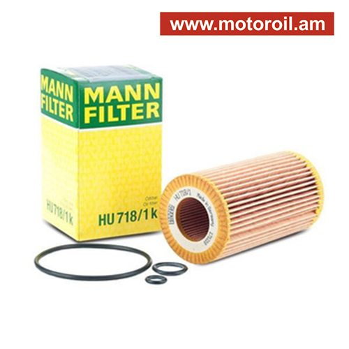 Oliefilter HU 716/2 X Mann voor o.a. CITROEN, DS, FIAT, FORD, MAZDA, MINI, MITSUBISHI, PEUGEOT
